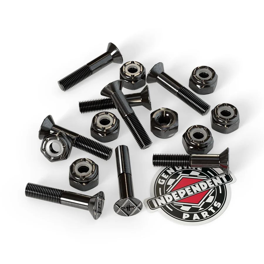 GENUINE PARTS 7/8" PHILLIPS HARDWARE BLK | 7/8インチ プラス | ブラック | ハードウェア (ナット+ボルト)