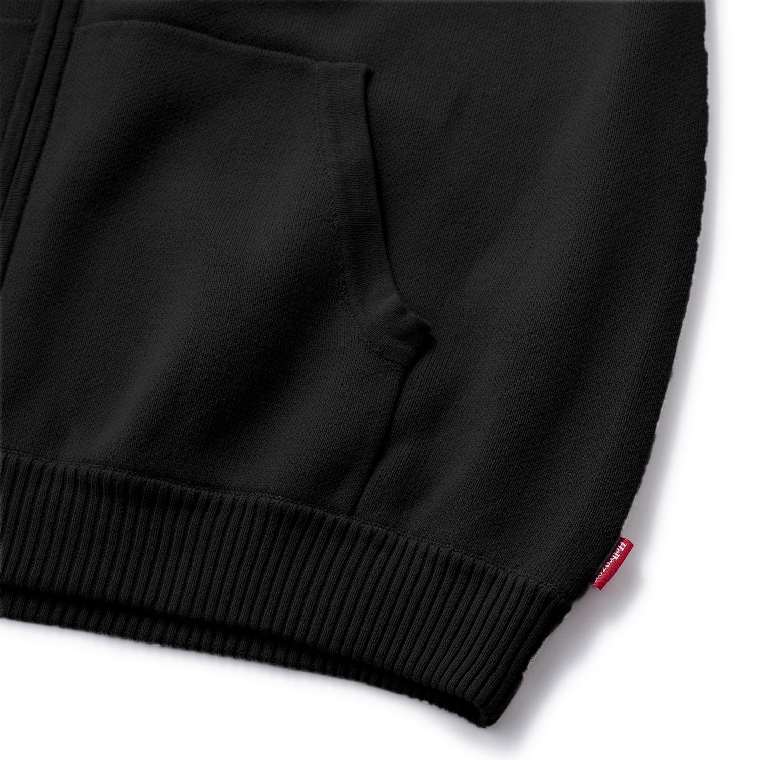 ROPE ZIP SWEATER HELLRAZOR®︎ MOZYSKEY COLLECTION BLACK / ジップセーター