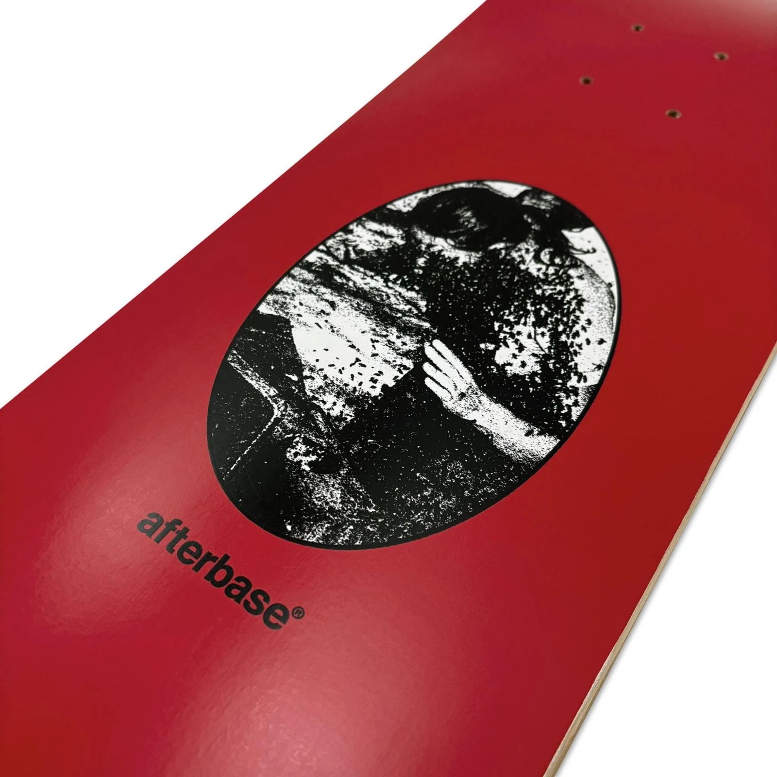 afterbase®︎ [IN YOUR FACE] Deck 8.0 Red / スケボー デッキ