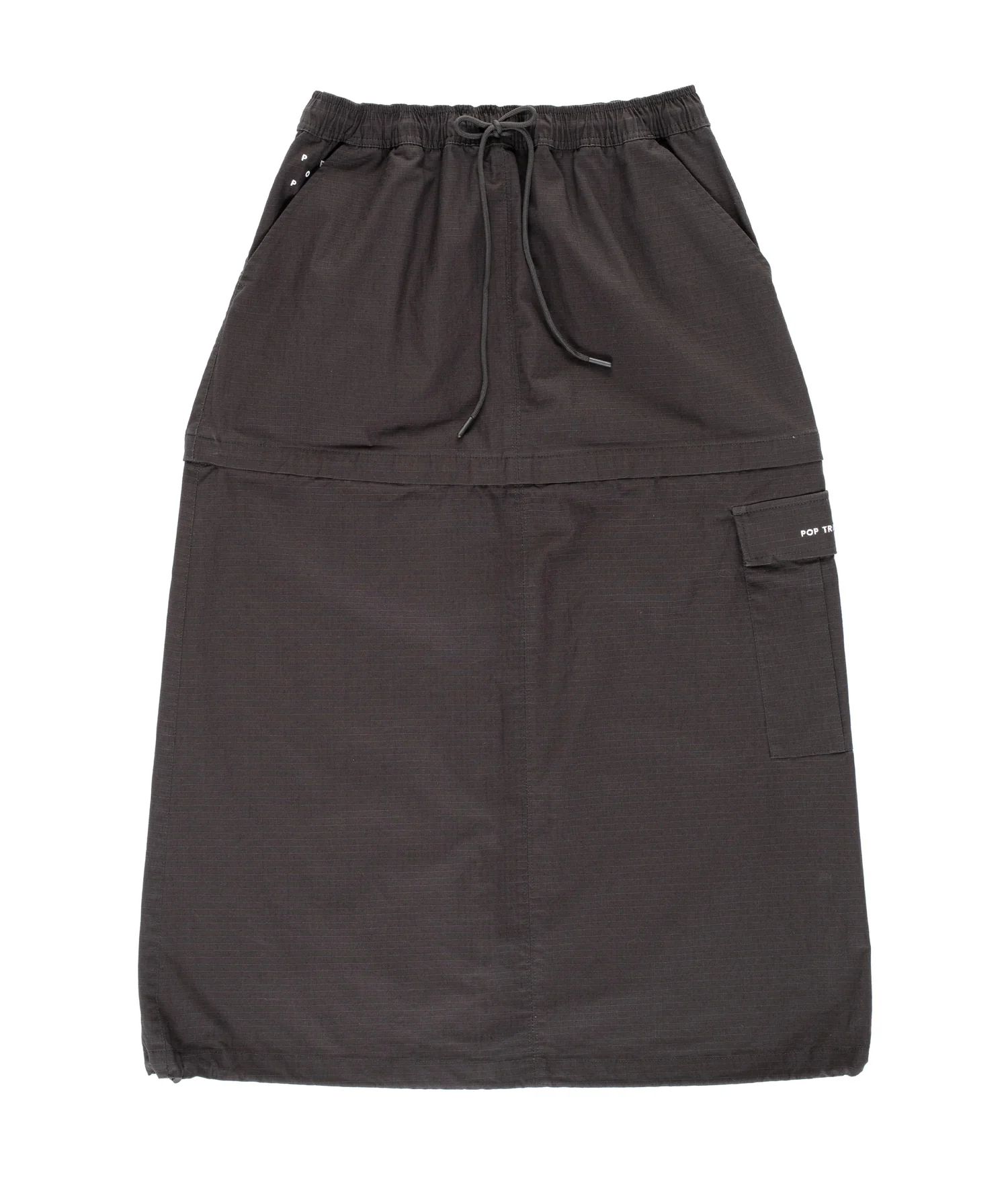 POP Sophie Zip Off Skirt Anthracite / ジップアップ スカート