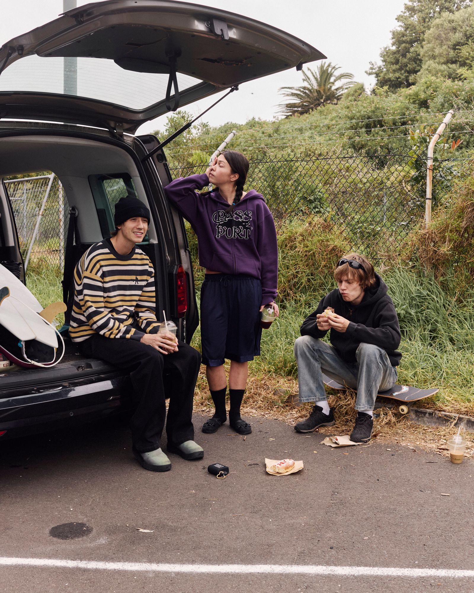 Solid Cotton Beanie R46 Black / ビーニー