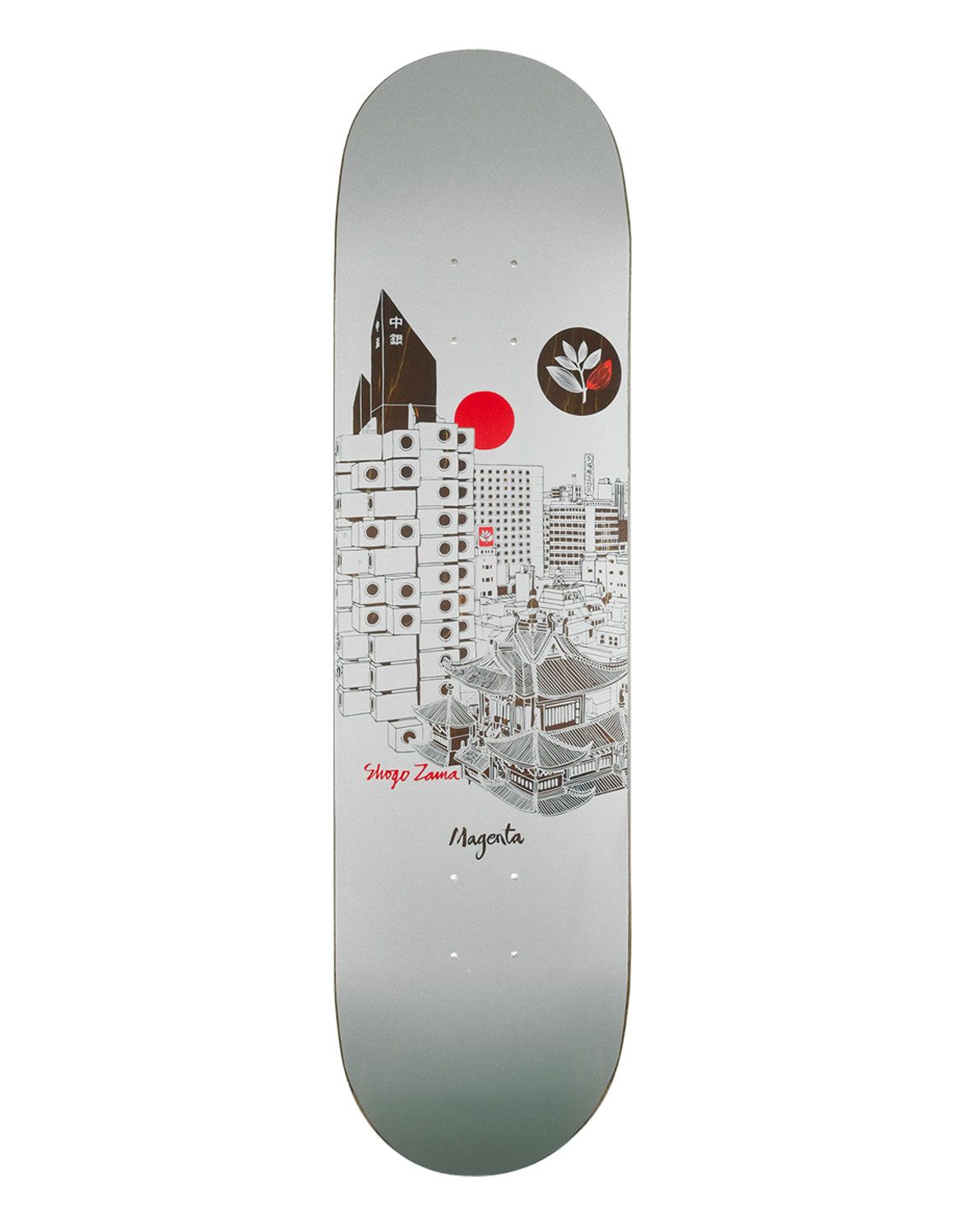 電動スケボー ホワイト 10インチ MAGENTA SKATEBOARDS - SHOGO ZAMA ROOFTOP 7.875 8.125 / スケボー