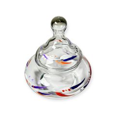 PITC COLLECTION / ガラス 小物入れ 蓋付き