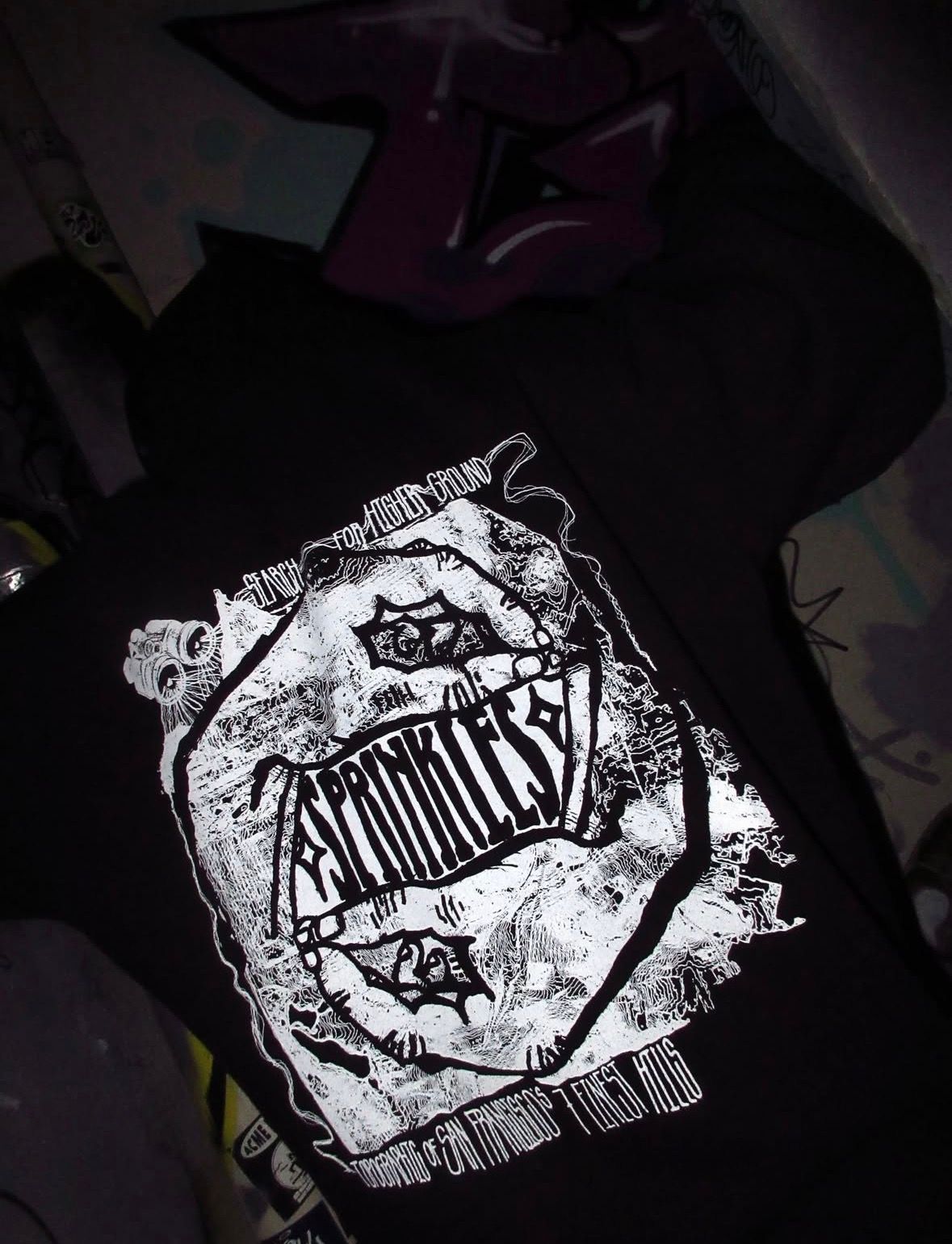 SPRINKLES SF / HIGHER GROUND HEAVY ZIP ( Black ) / パーカー フーディー