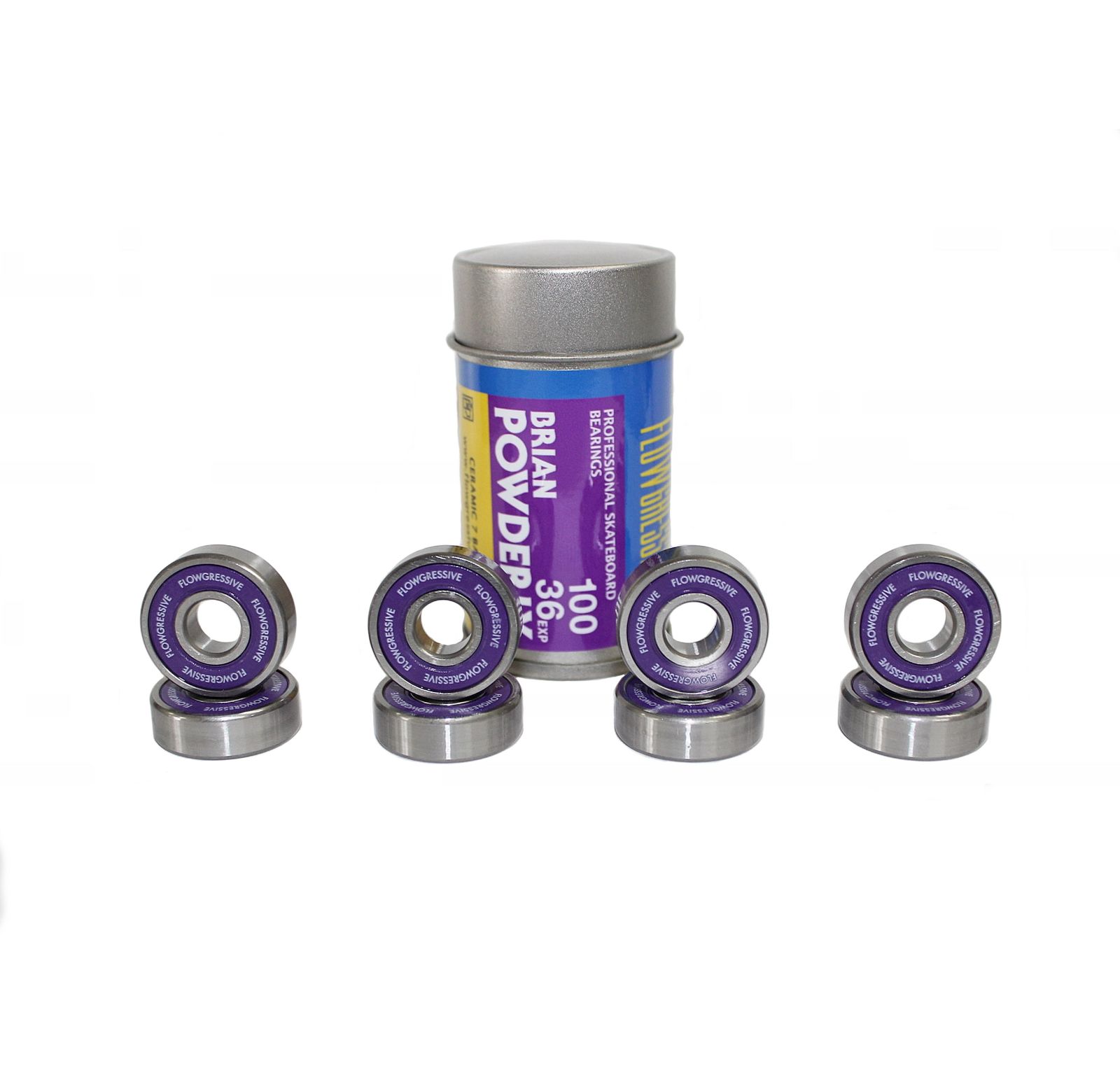 FLOWGRESSIVE CERAMIC FILM LOGO BEARINGS BRIAN POWDERLY / ベアリング