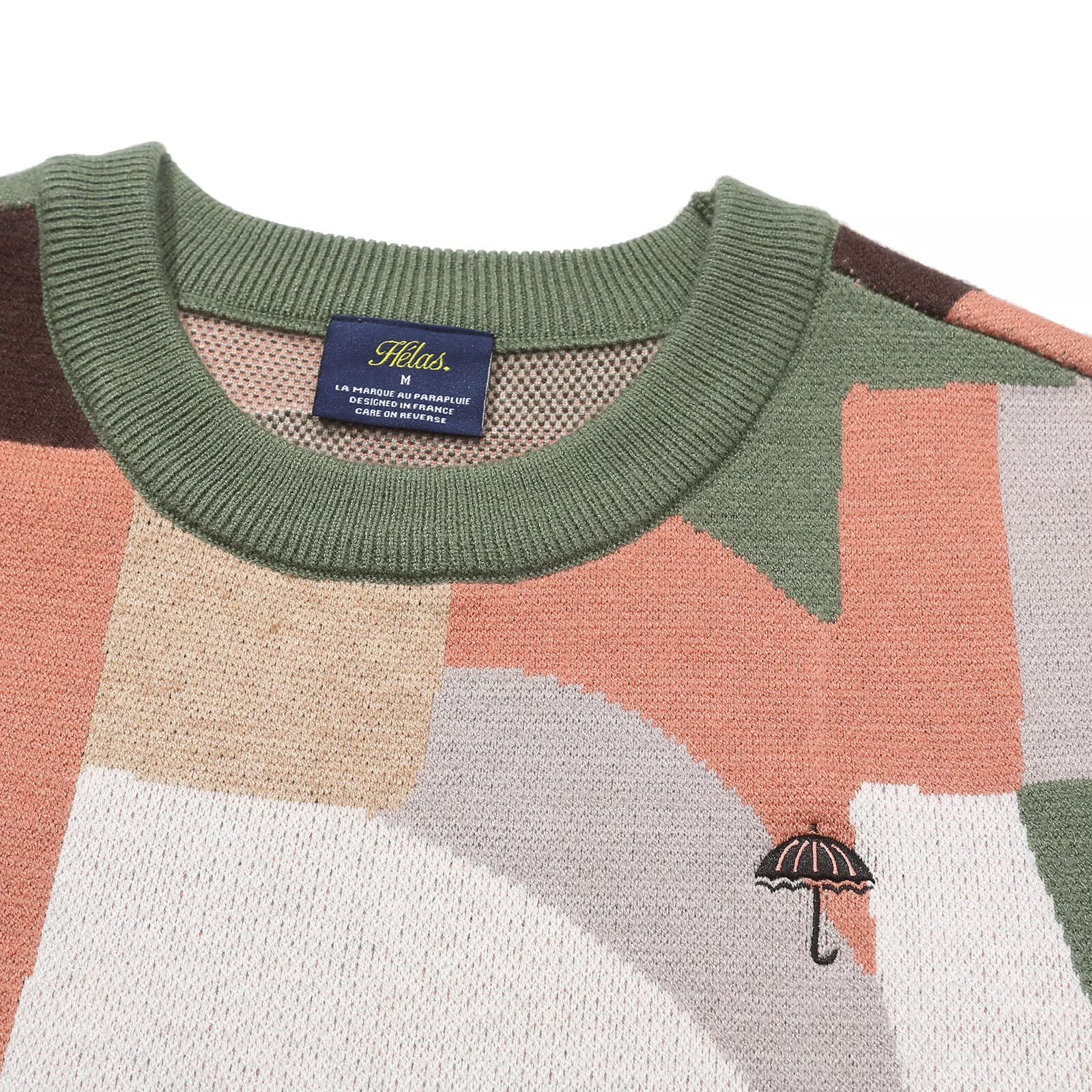 MOSA CREWNECK KNIT MULTICO / ニット セーター