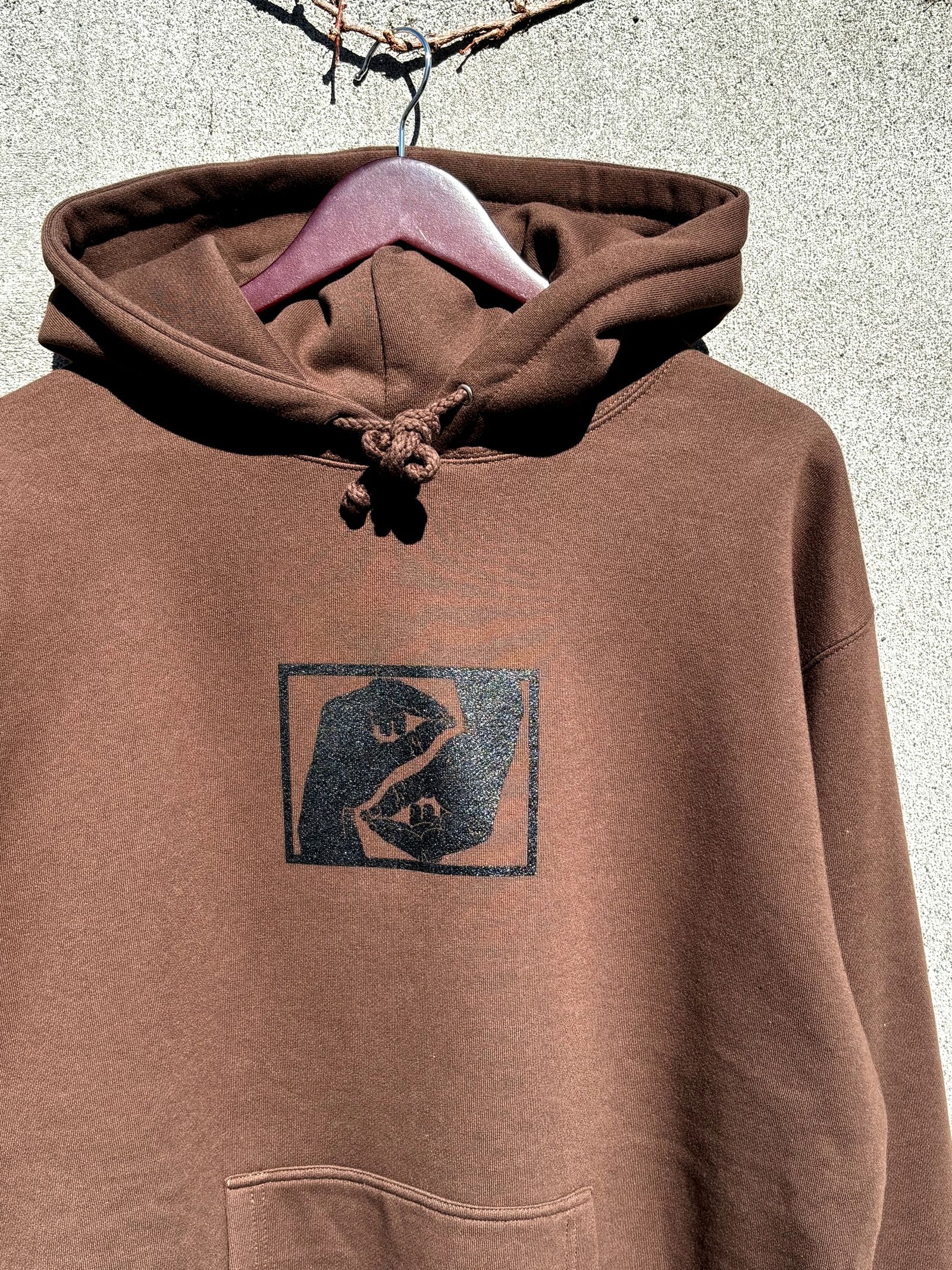 SPRINKLE HANDS HOOD (Brown) / パーカー