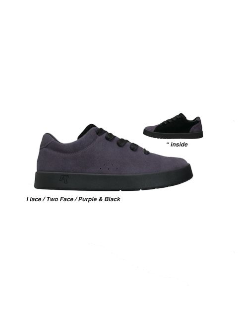 I lace / Two Face / Purple & Black / スニーカー