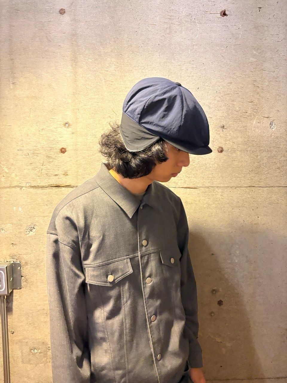 Daddy Casquette Navy  / キャスケット