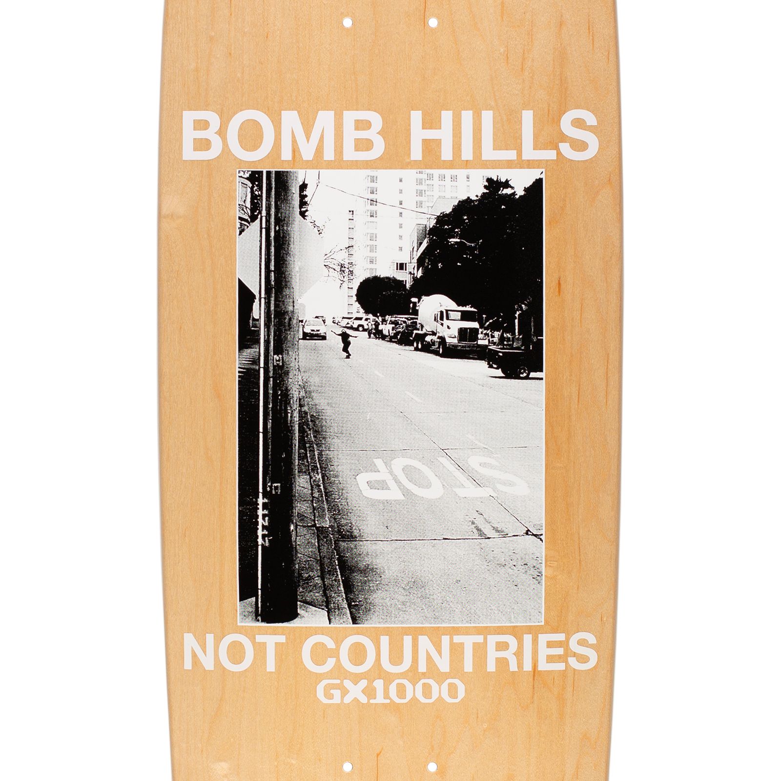 GX1000 - BOMB HILLS CRUISER - 9" / スケボー デッキ