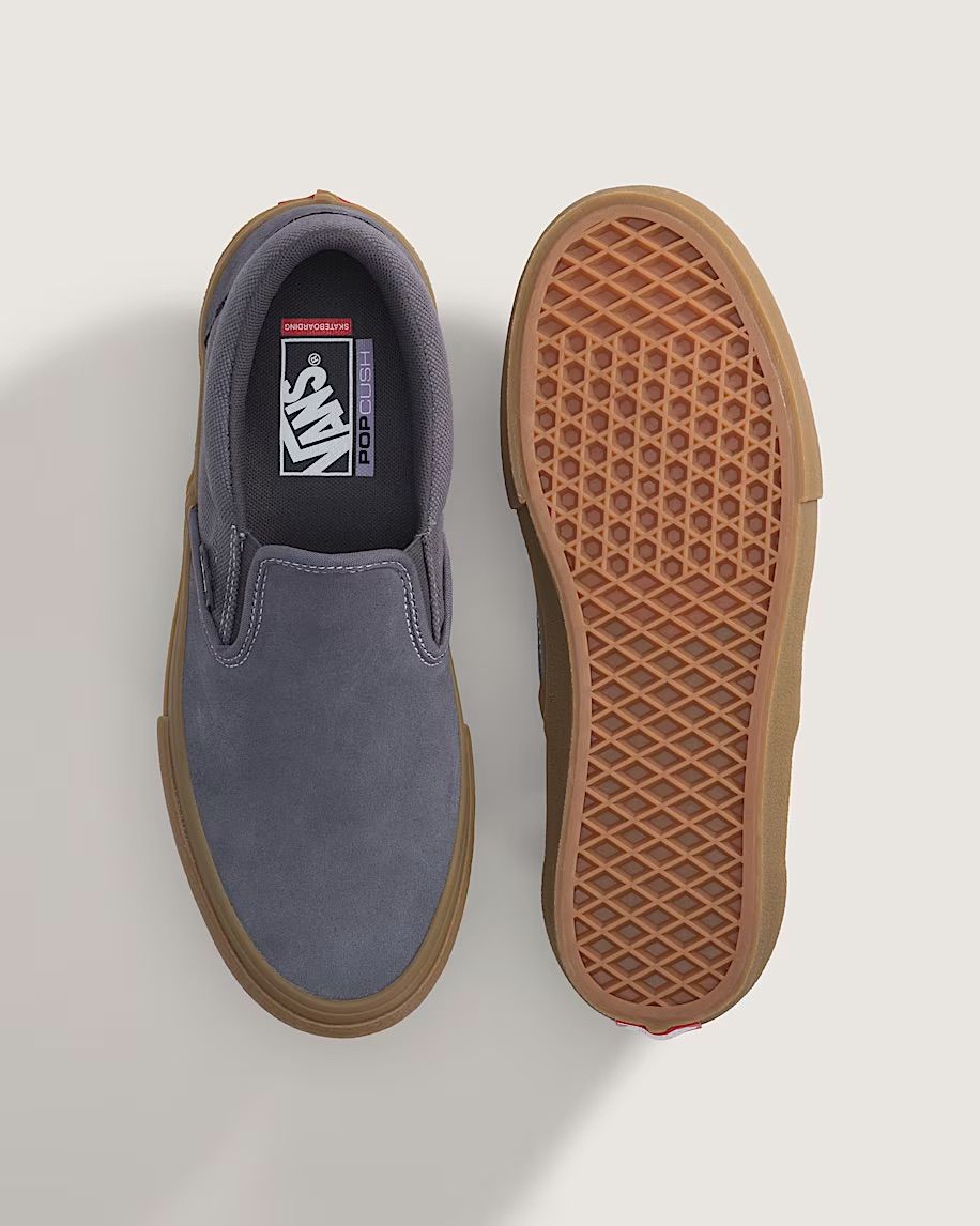 SKATE SLIP ON ( Crepe Navy / Gum ) / スケート スリッポン