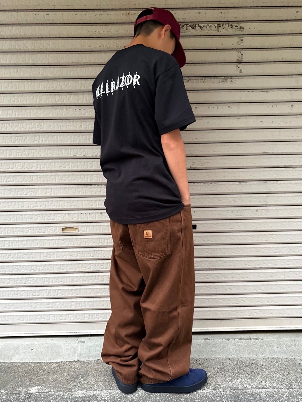 BAGGIE DENIM PANTS BROWN / デニムパンツ