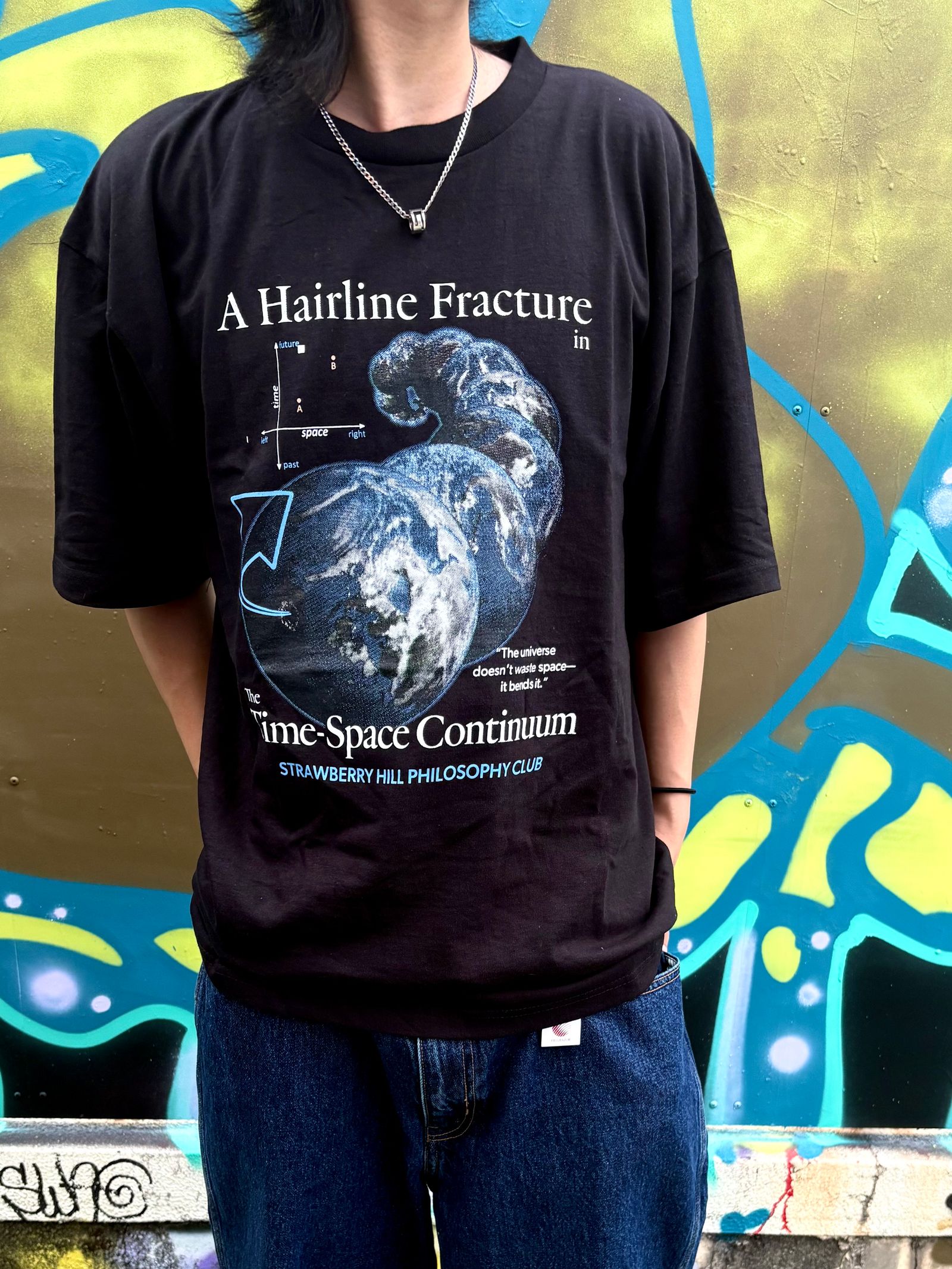 TIME-SPACE CONTINUUM TEE/ Tシャツ(Black)