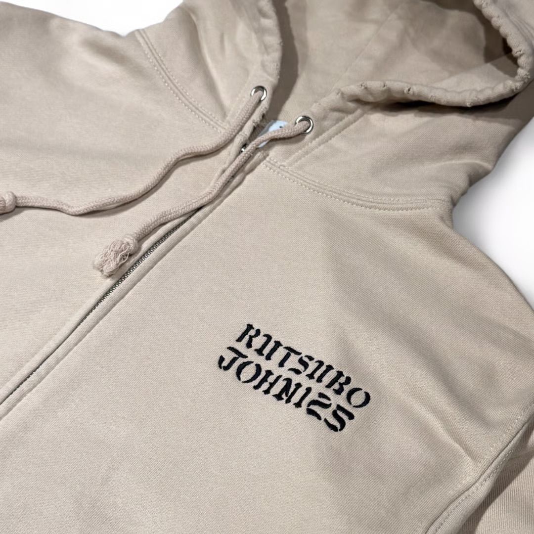 PLANCO FULLZIP HOODIE (RUTSUBO×JOHN125) / ジップパーカー(SAND)