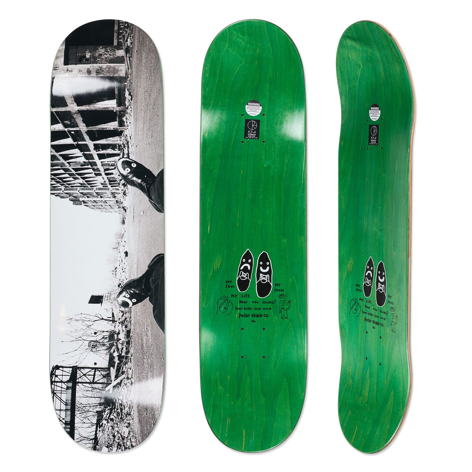 FA25 HAPPY SAD - DETROIT 8.25  / スケボーデッキ