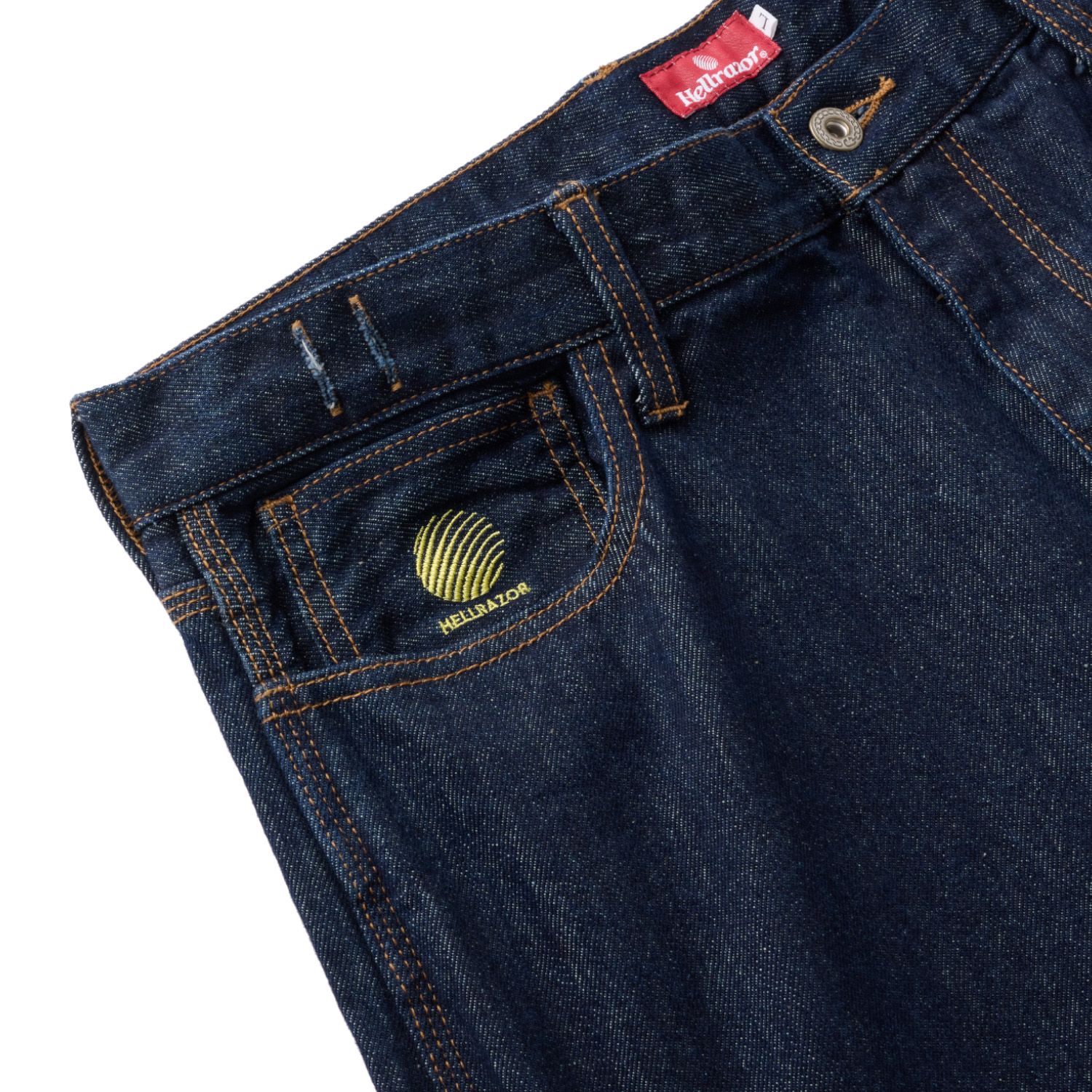 BAGGIE DENIM PANTS - ONE WASH INDIGO / デニムパンツ
