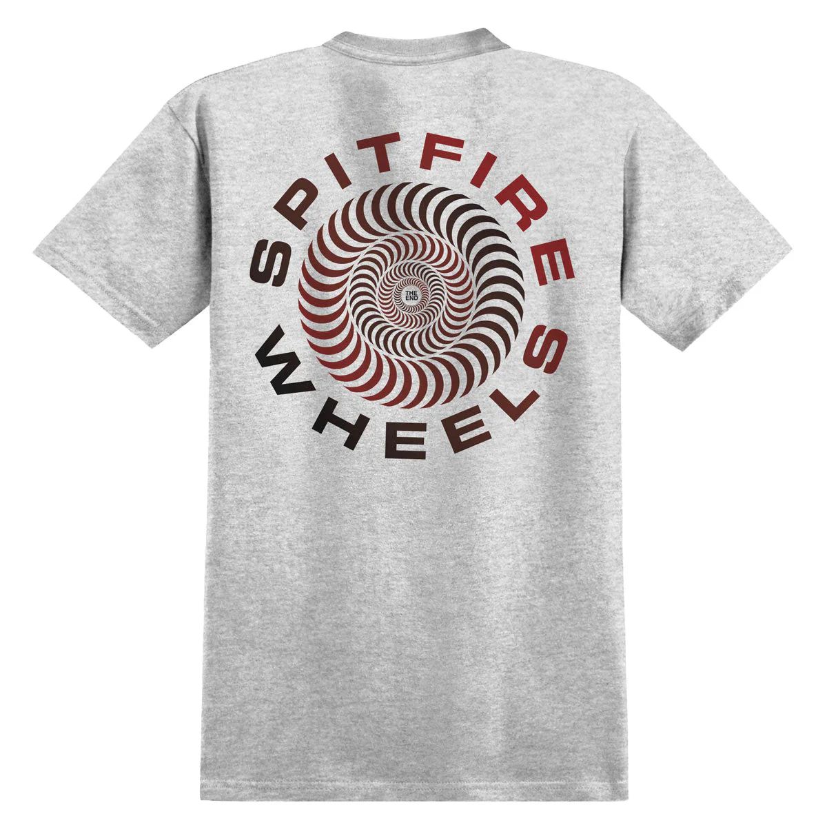 SPITFIRE Classic '87 Swirl Fade Fill T-Shirt (Ash) / Tシャツ