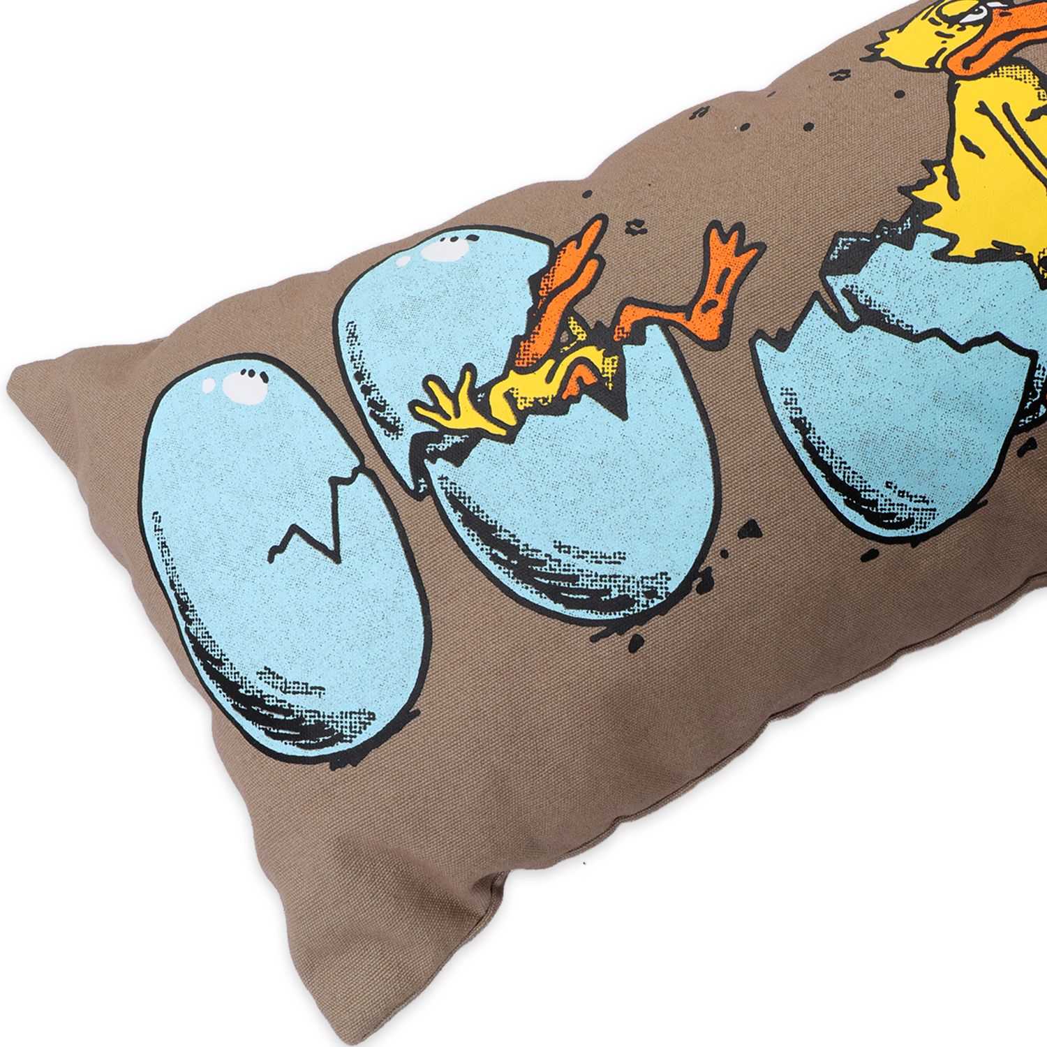 Born Tired Bolster Cushion - Taupe / クッション