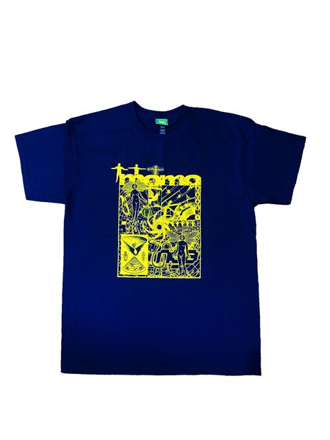 MOMONGA EMERGE TEE ( Navy ) / Tシャツ