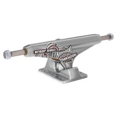 144 FORGED TITANIUM JOSLIN STICKER SLAP POLISHED SILVER STANDARD TRUCKS（Stage11） | シルバー