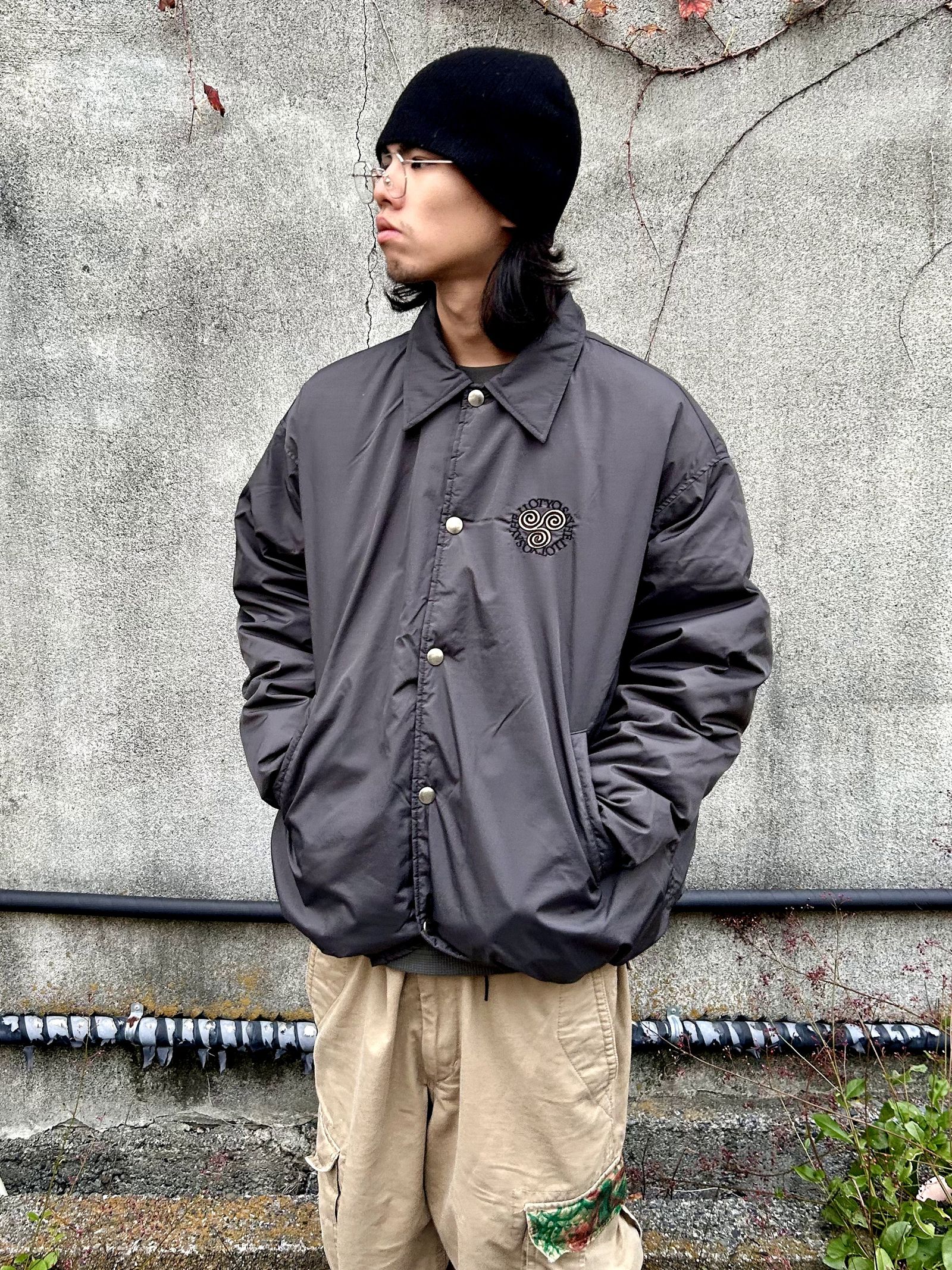 SAYHELLO × TAION Down Short Coach Jaket / コーチジャケット