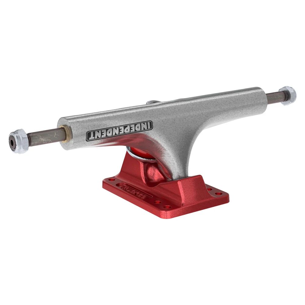 151 HOLLOW BAR LOGO SILVER ANO RED STANDARD TRUCKS(STAGE4)  | シルバー レッド