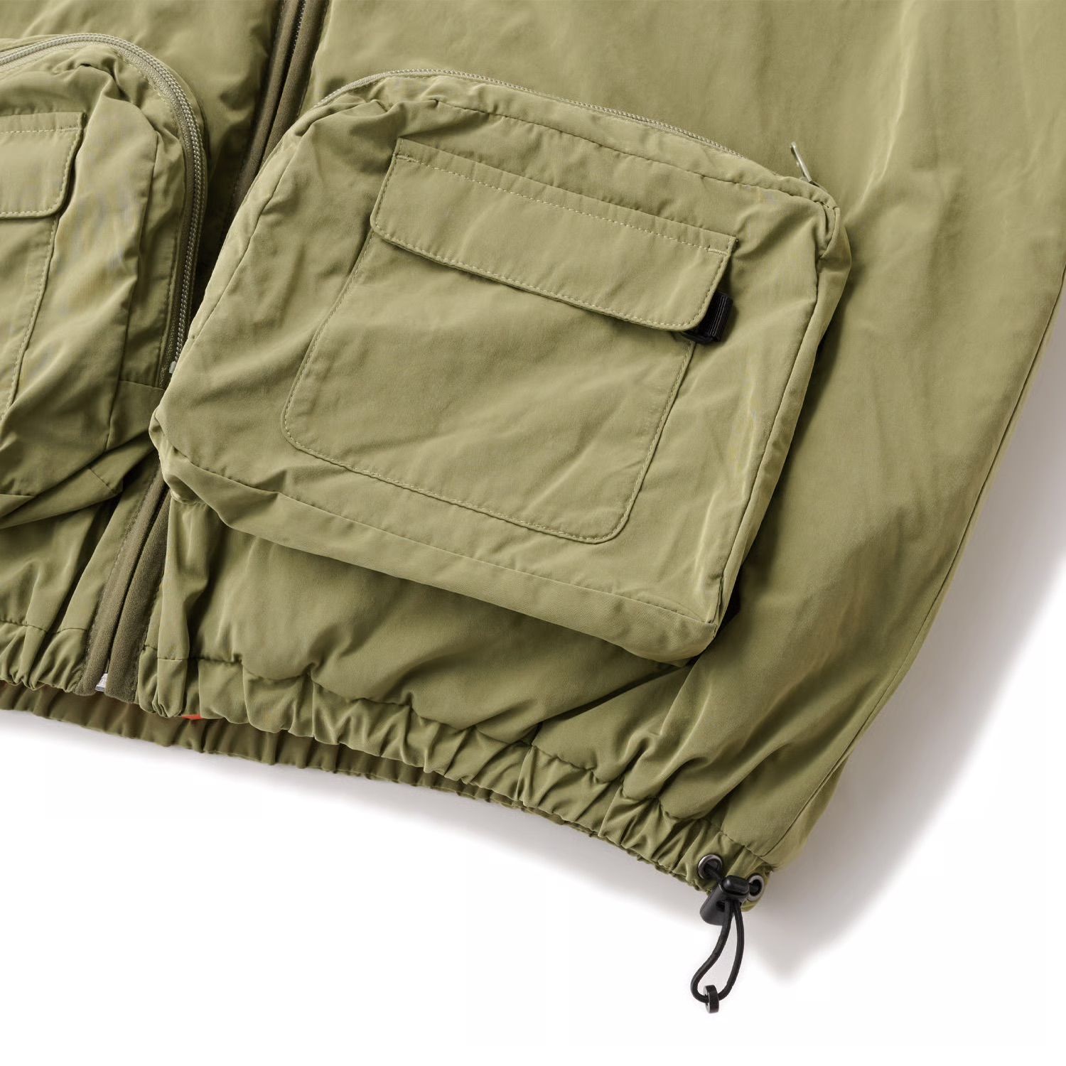 REVERSIBLE ARMY CARGO PUFF JACKET ARMY GREEN / ジャケット