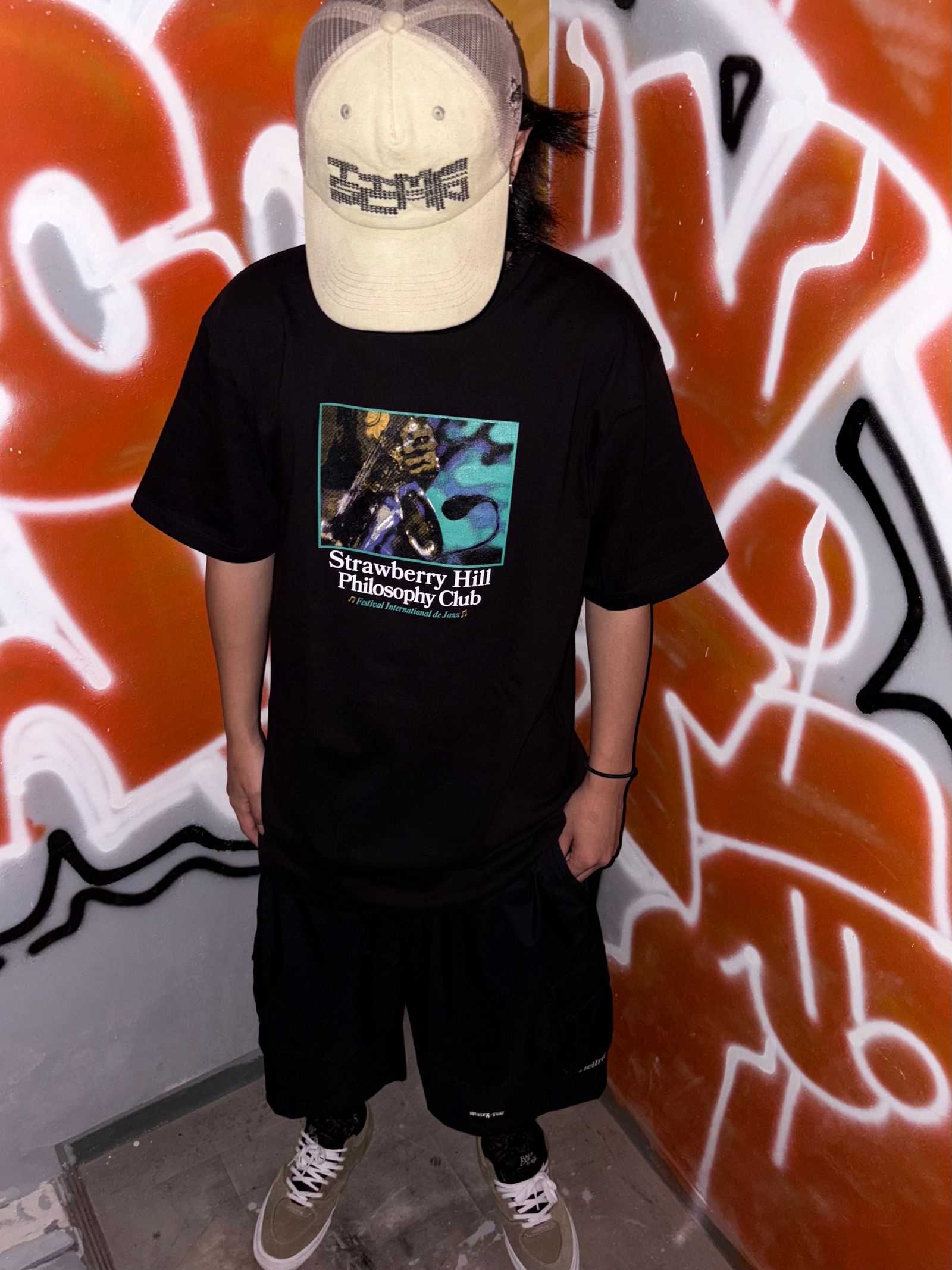 FESTIVAL DE JAZZ TEE / Tシャツ(Black)