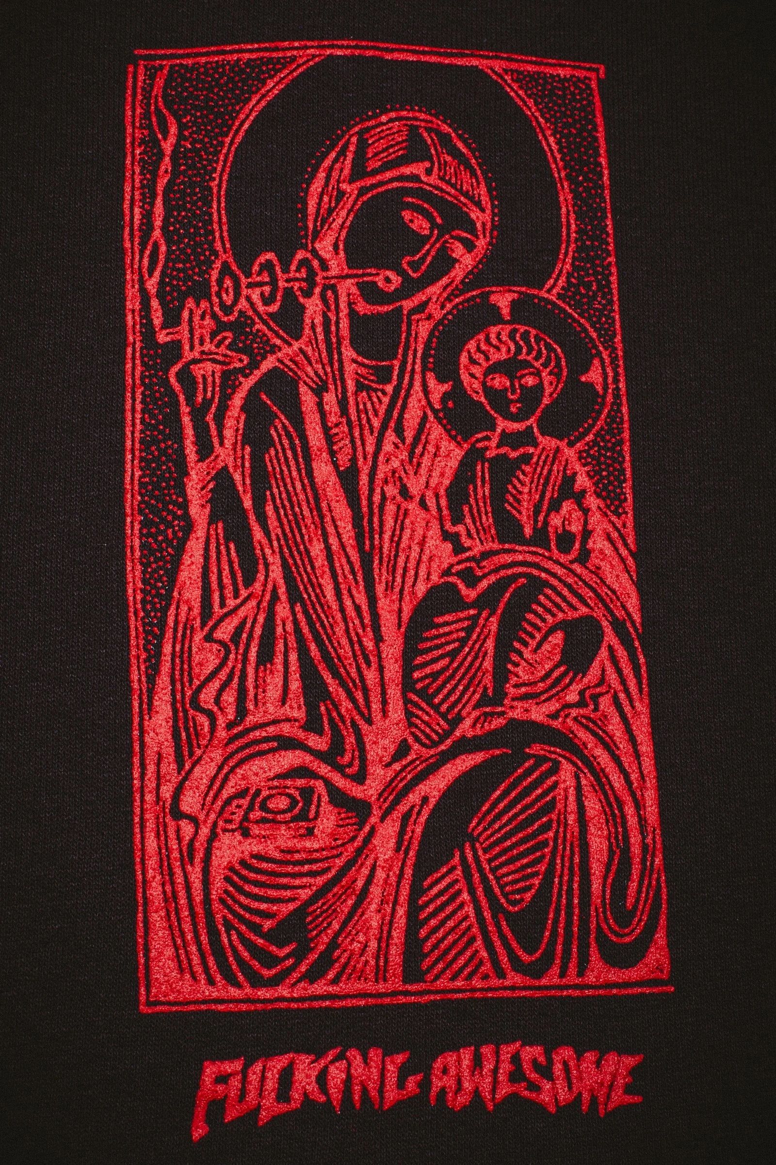 Fucking Awesome Hate The Pain Away Crewneck BLACK / スウェット