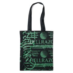 LETTER TOTO BAG - BLACK HELLRAZOR®︎ MOZYSKEY COLLECTION  / ビーニー ニット
