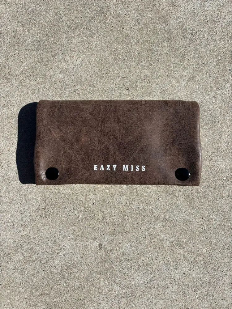 CIGARETTE POUCH ( Leather Brown ) / シャグケース タバコケース
