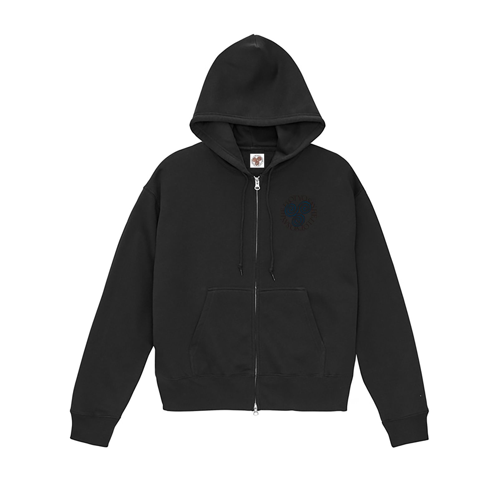 Slap Logo Crew ( Black ) / ジップパーカー