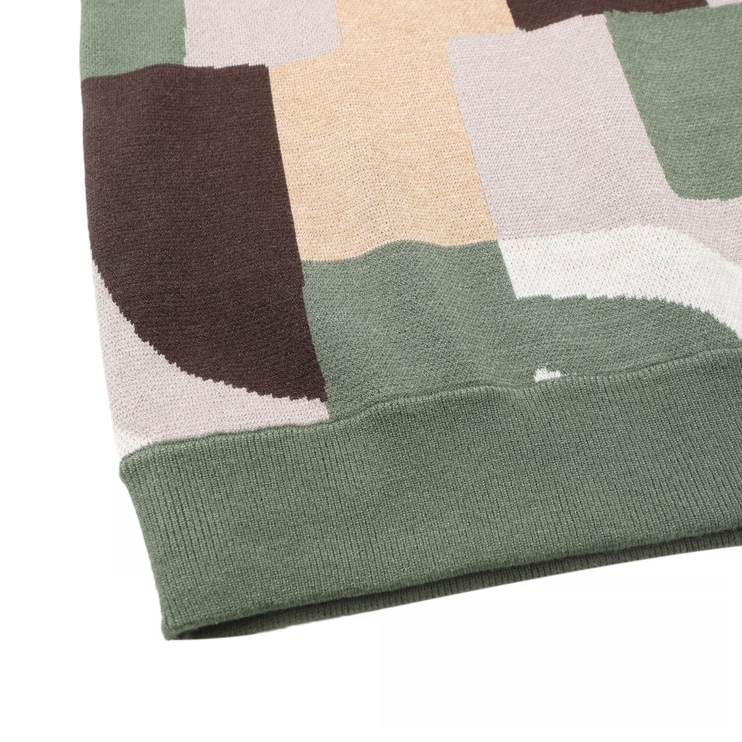 MOSA CREWNECK KNIT MULTICO / ニット セーター