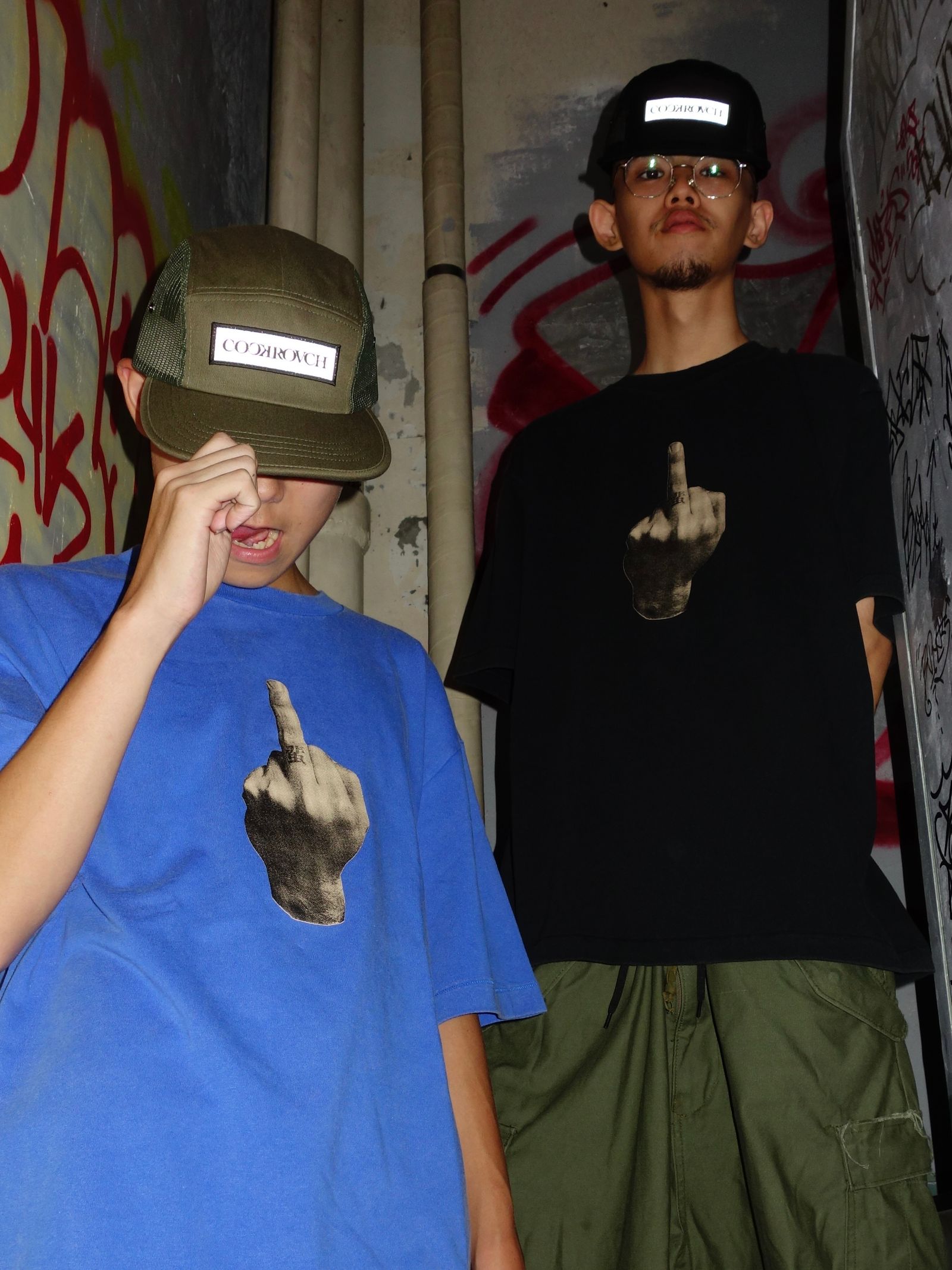 FU蜚CK - TEE ( BLUE ) / Tシャツ