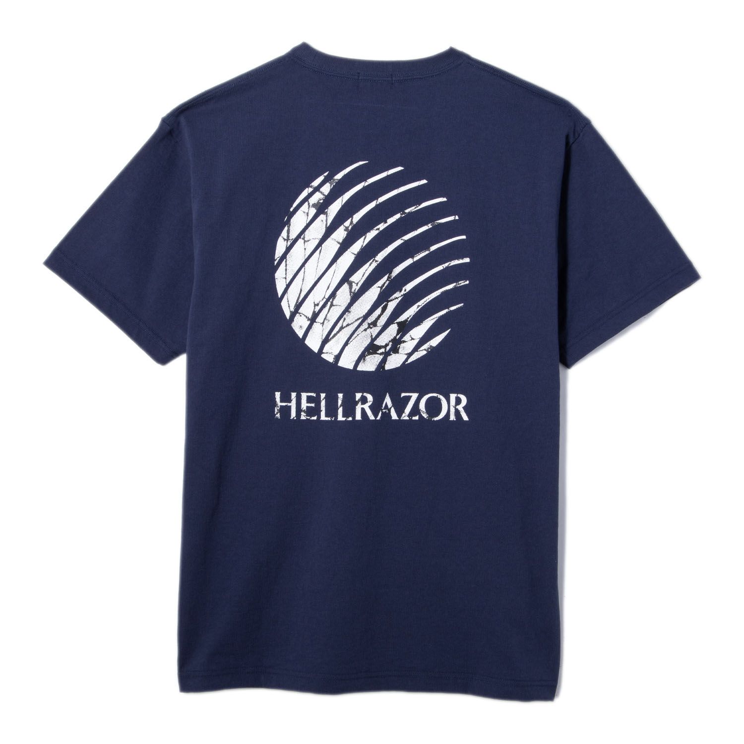 CRACKED CORE LOGO SHIRT (Navy Blue) / Tシャツ