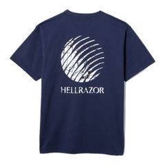 CRACKED CORE LOGO SHIRT (Navy Blue) / Tシャツ