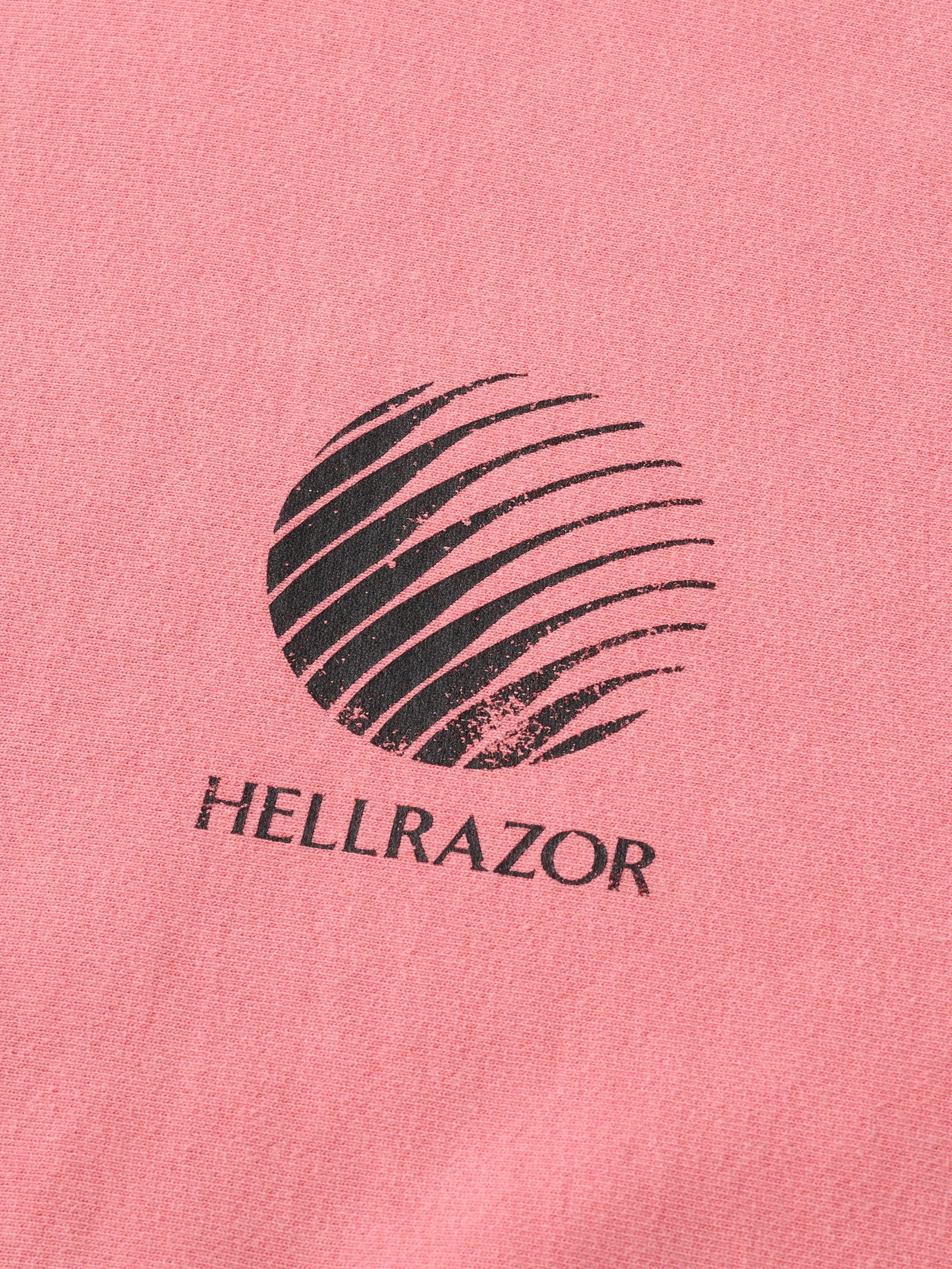 LOGO GARMENT DYE HOODIE - PINK DYE / パーカー フーディー