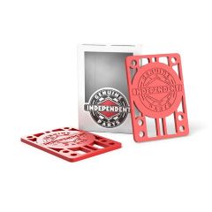 GENUINE PARTS 1/8" RISERS RED (2枚組) | 1/8インチ | レッド | ライザーパッド