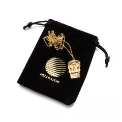 SKULL1951 NECKLACE - BRASS GOLD / ネックレス