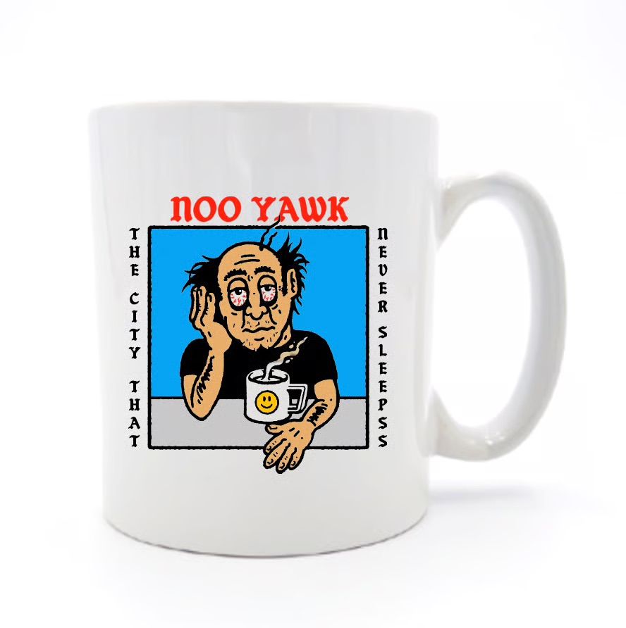NOO YAWK MUG CUP (RUTSUBO×Daniel Shepard) / マグカップ
