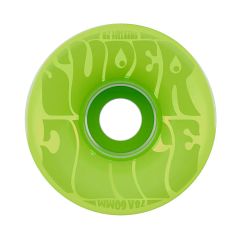60mm BUBBLE GUM SUPER JUICE TRANS GREEN 78A SKATEBOARD WHEELS | ピンク