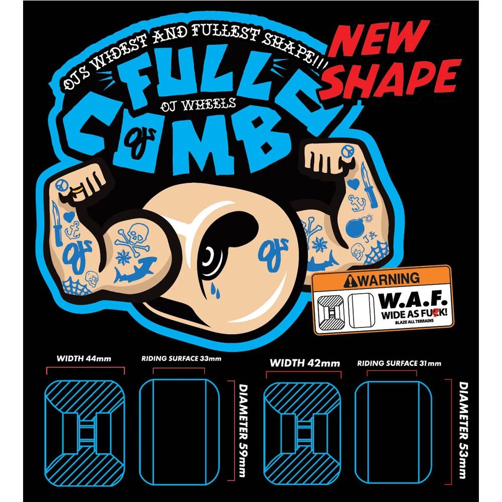 53mm TONY LATHAM ELITE FULL COMBO WHITE 99A SKATEBOARD WHEELS| | ホワイト