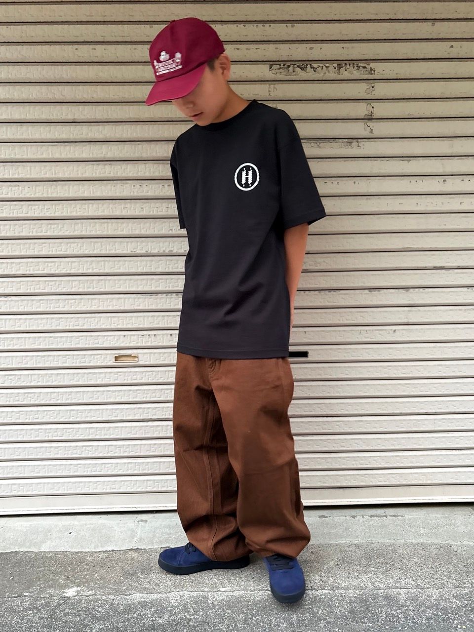 BAGGIE DENIM PANTS BROWN / デニムパンツ