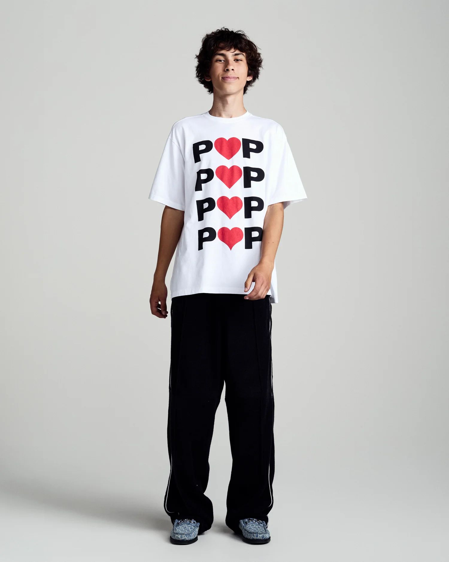Pop Hearts T-Shirt White  / Tシャツ