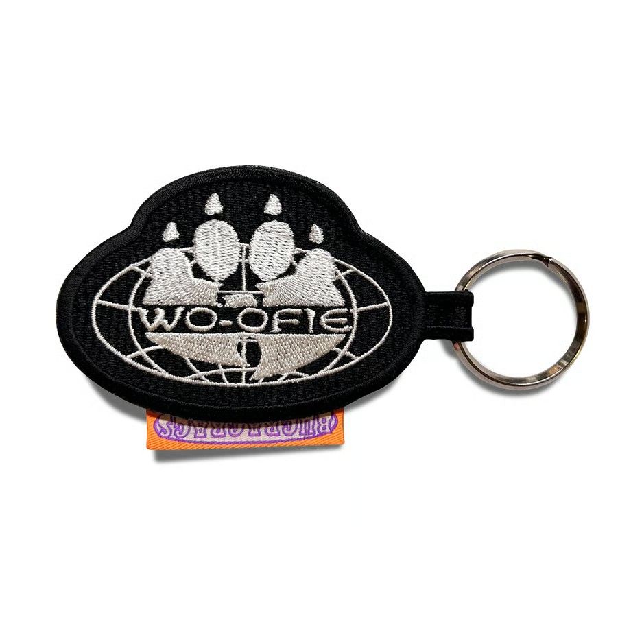 BUGBAGBAGS & Woofie-Key Holder / キーホルダー (Black)