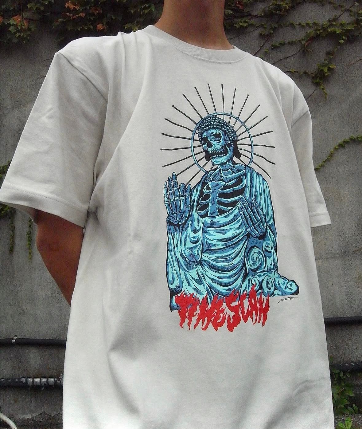 HIROTTON × TIMESCAN GREAT BUDDHA TEE (OFF WHITE) / Tシャツ