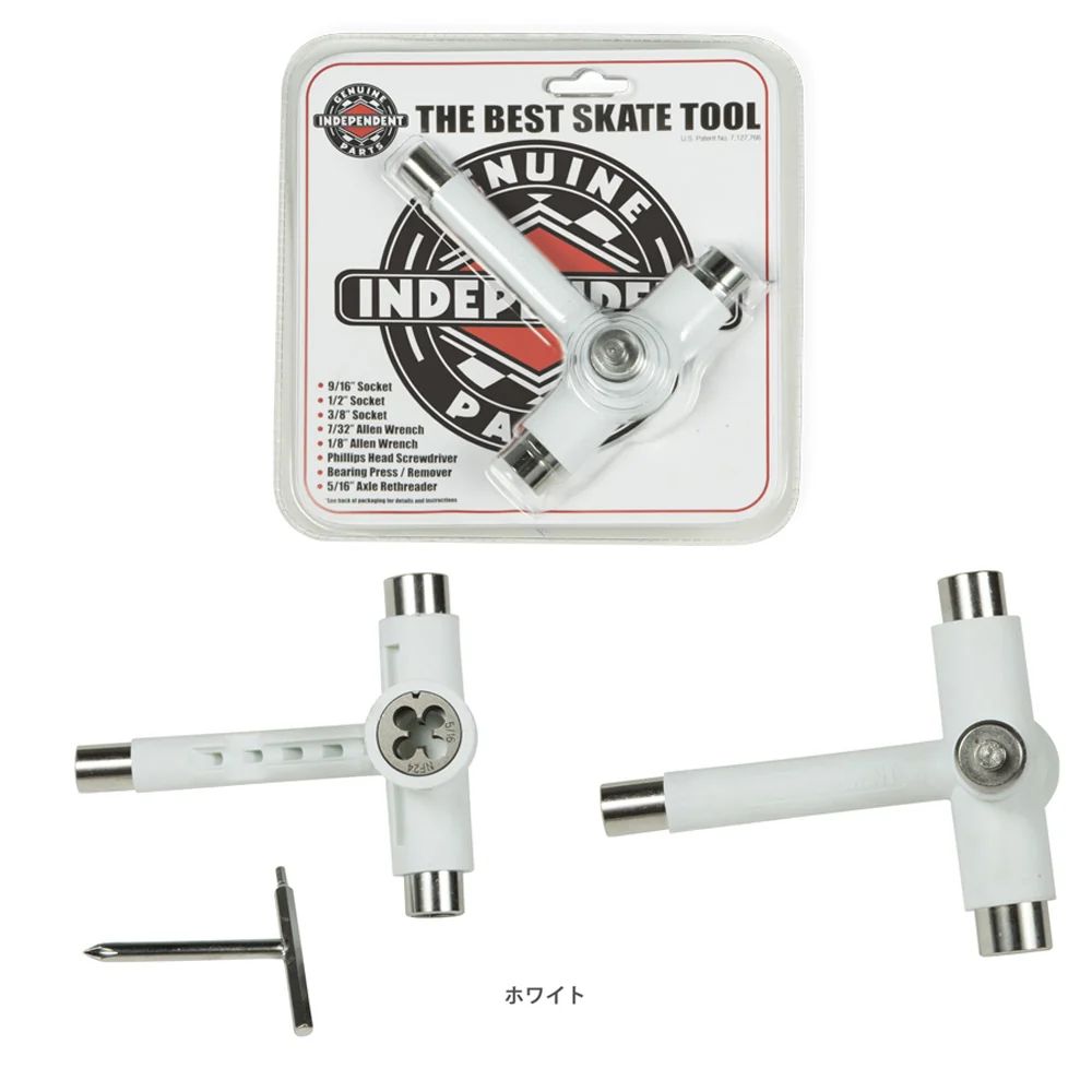 GENUINE PARTS BEST SKATE TOOL STANDARD WHT | ホワイト | スケートツール
