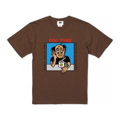 NOO YWAK S/S T-SHIRTS (RUTSUBO×Daniel Shepard) / 半袖Tシャツ(Brown)