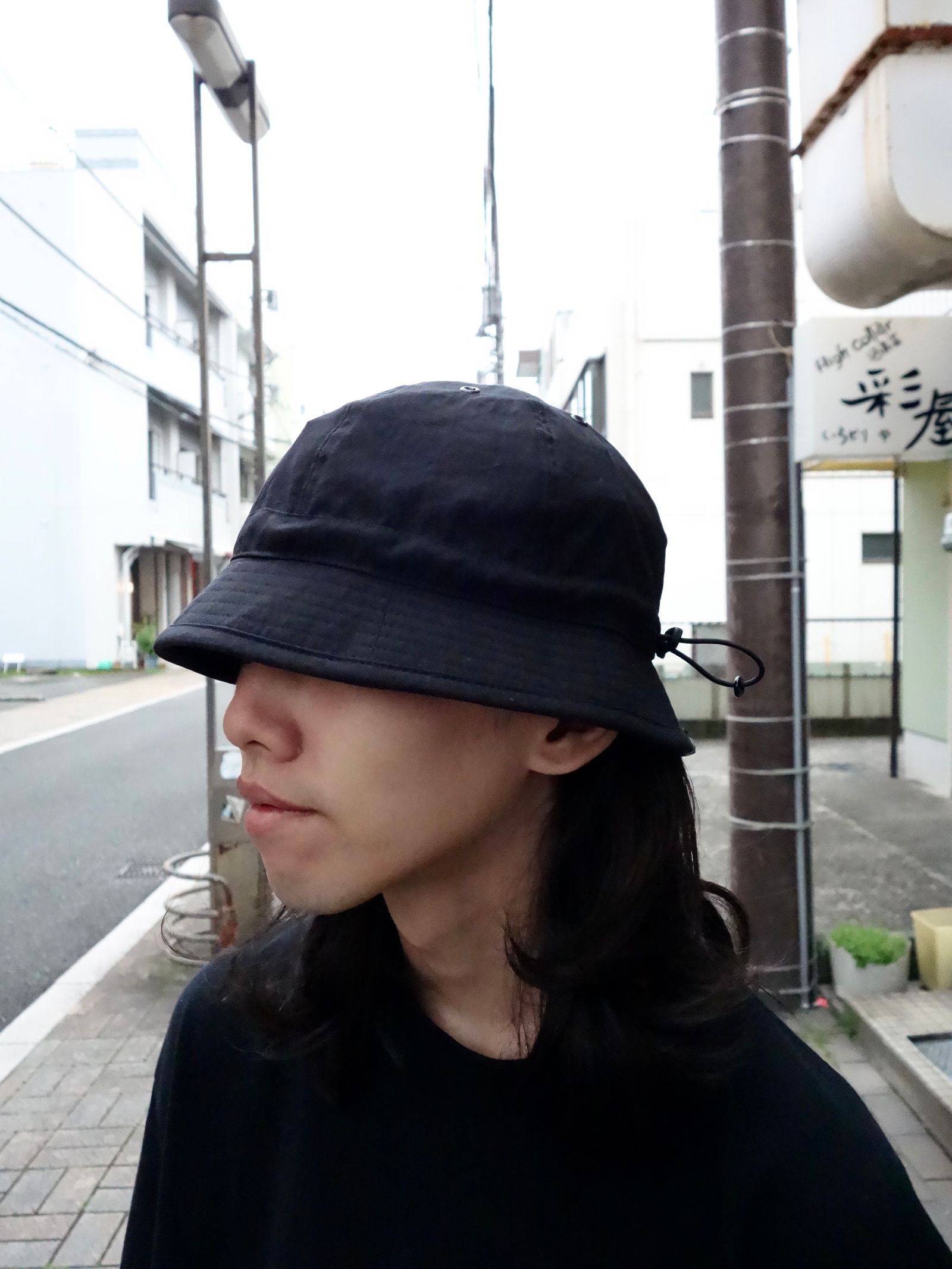HERITAGE 6PANEL HAT ( BLACK )  / ハット