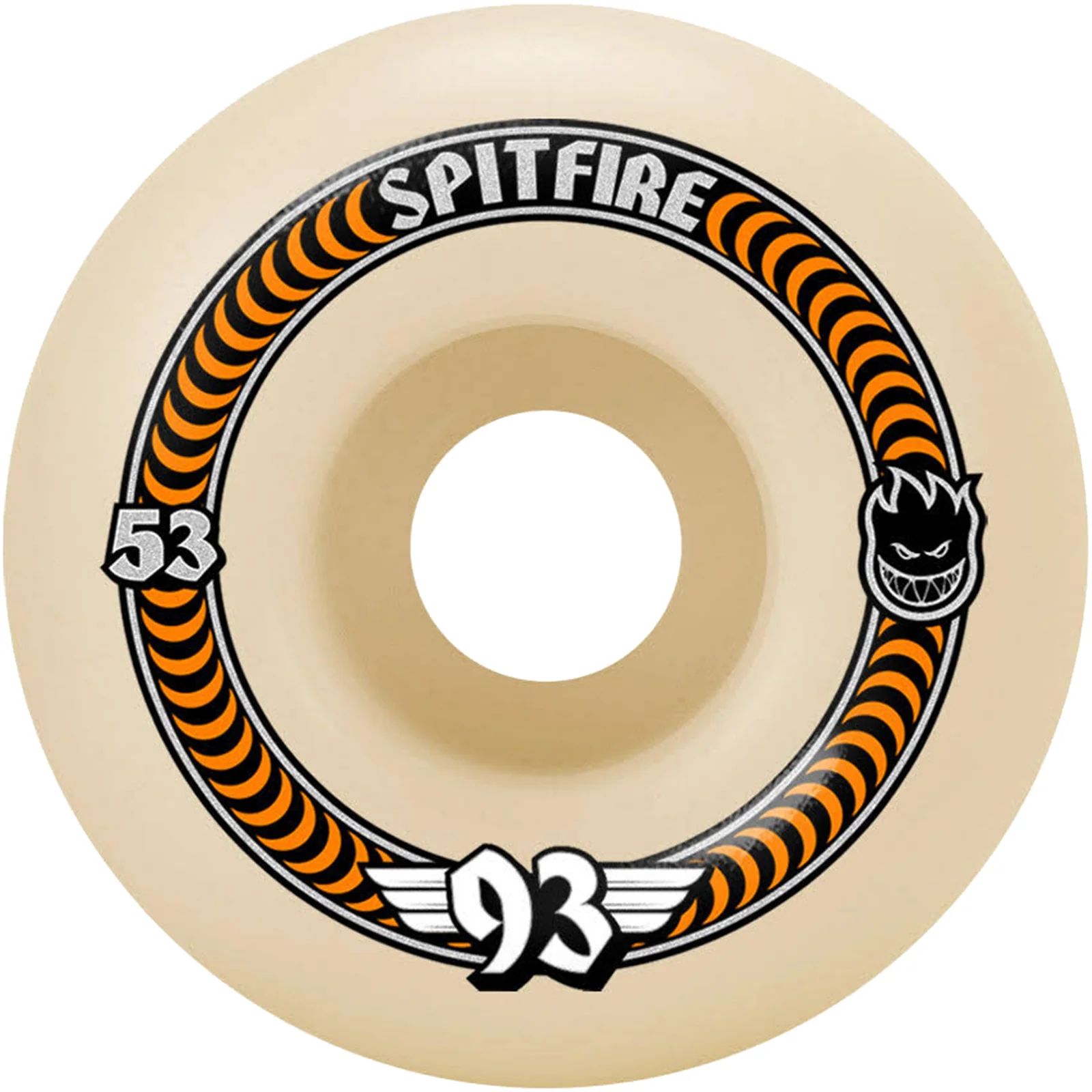 Spitfire Formula Four Classic Wheel 93DU 60mm ( Natural ) / スケボーウィール